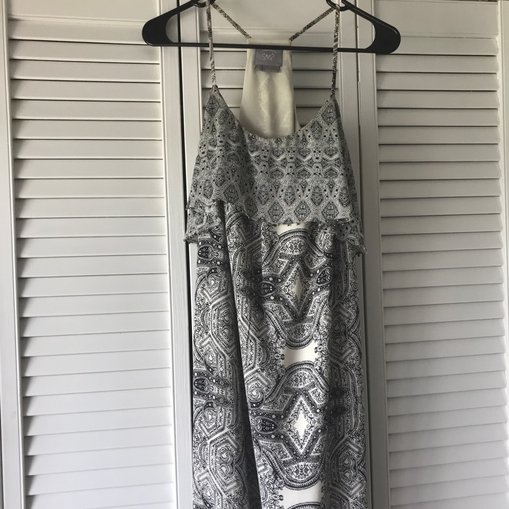 Anthropologie patterned maxi